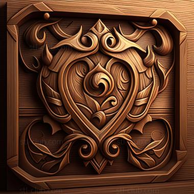 3D модель Игра Hearthstone (STL)